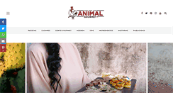 Desktop Screenshot of animalgourmet.com